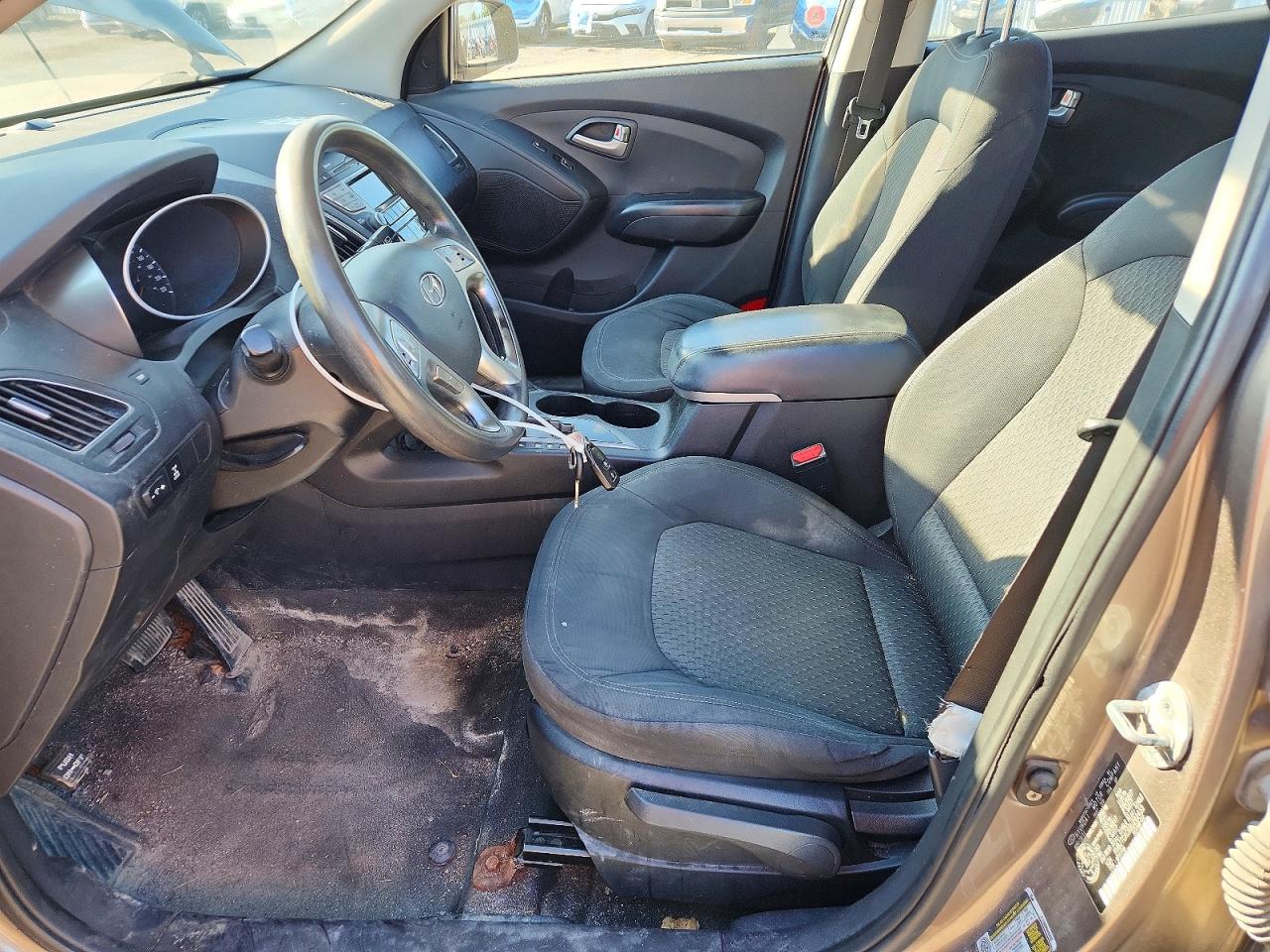 2011 Hyundai Tucson Gl Brown vin: KM8JTCAC6BU282433