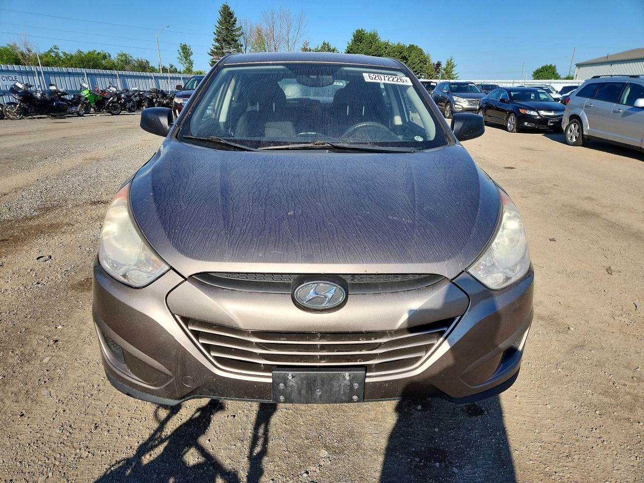 2011 Hyundai Tucson Gl Brown vin: KM8JTCAC6BU282433