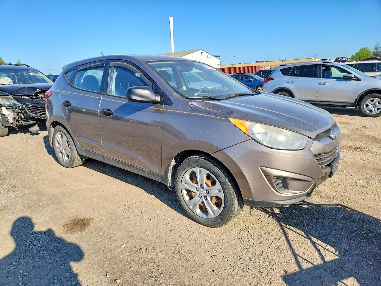 2011 Hyundai Tucson Gl Brown vin: KM8JTCAC6BU282433