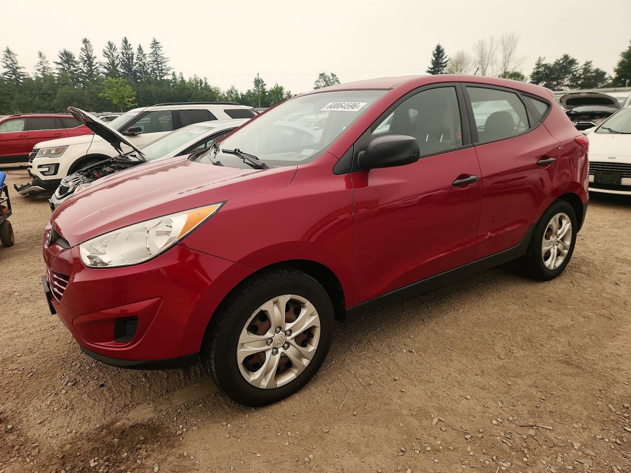 2013 Hyundai Tucson Gl Red vin: KM8JTCAC7DU646152