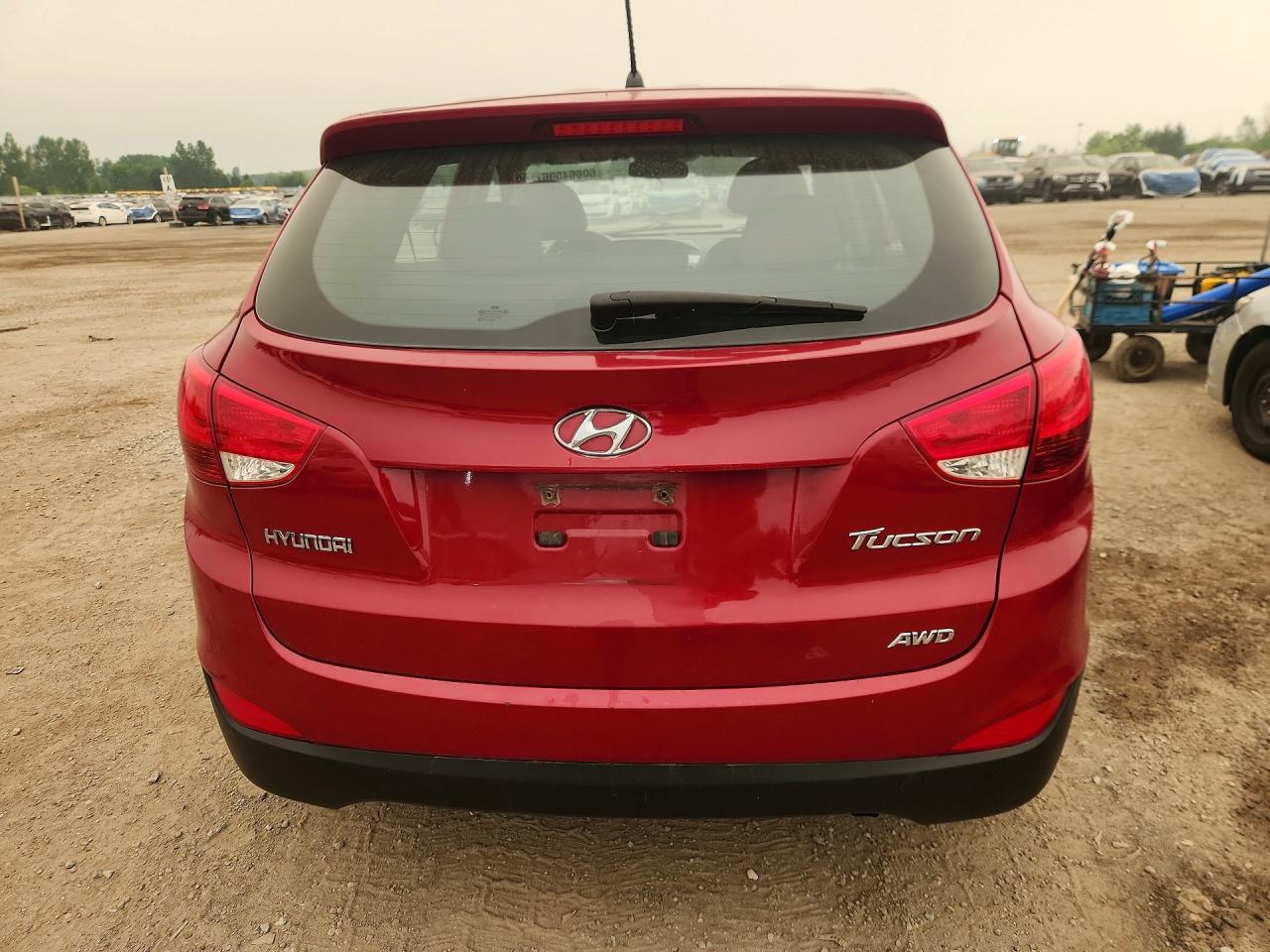 2013 Hyundai Tucson Gl Red vin: KM8JTCAC7DU646152