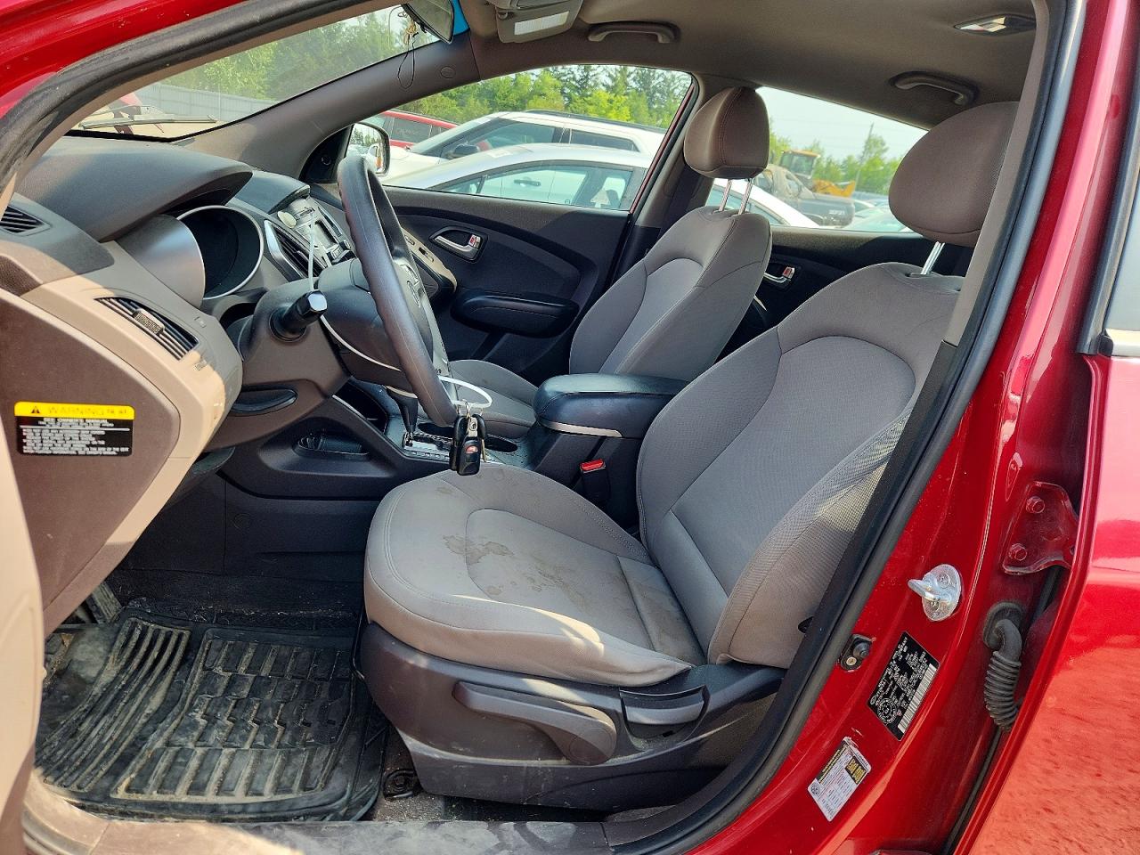 2013 Hyundai Tucson Gl Red vin: KM8JTCAC7DU646152
