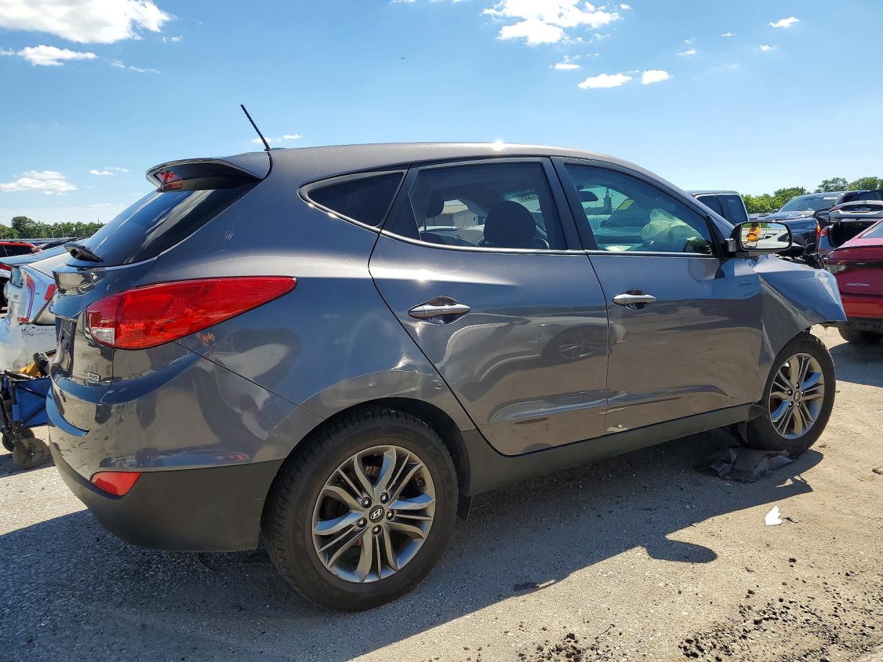 2014 Hyundai Tucson Gls Charcoal vin: KM8JTCAF0EU940763