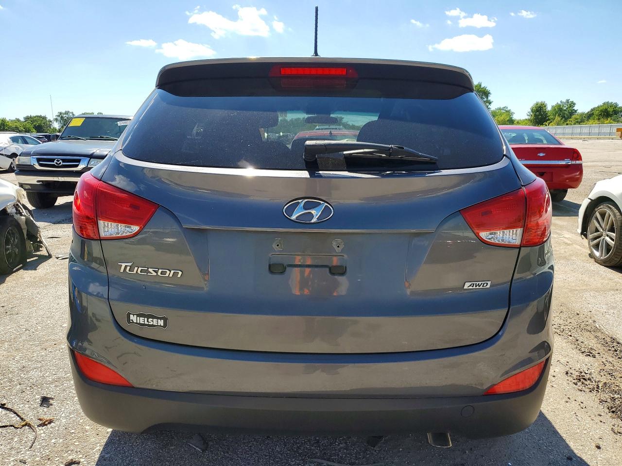 2014 Hyundai Tucson Gls Charcoal vin: KM8JTCAF0EU940763