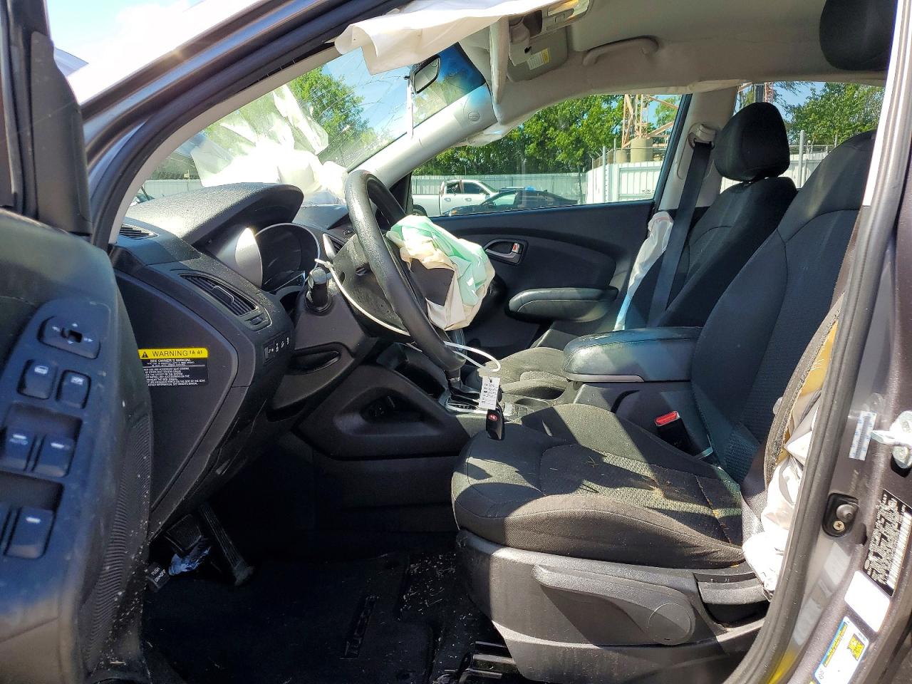 2014 Hyundai Tucson Gls Charcoal vin: KM8JTCAF0EU940763