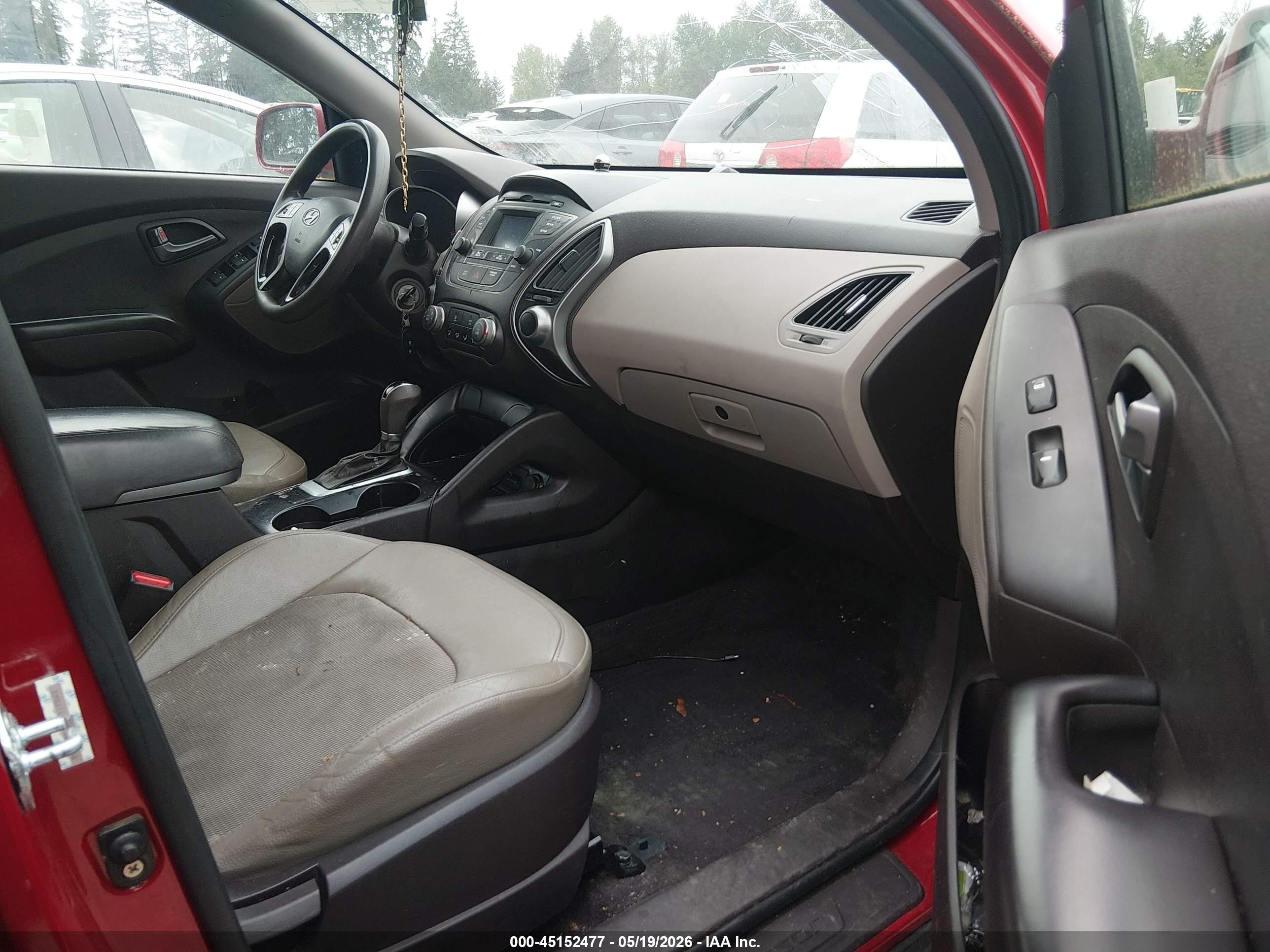 2015 Hyundai Tucson Gls Red vin: KM8JTCAF0FU040768