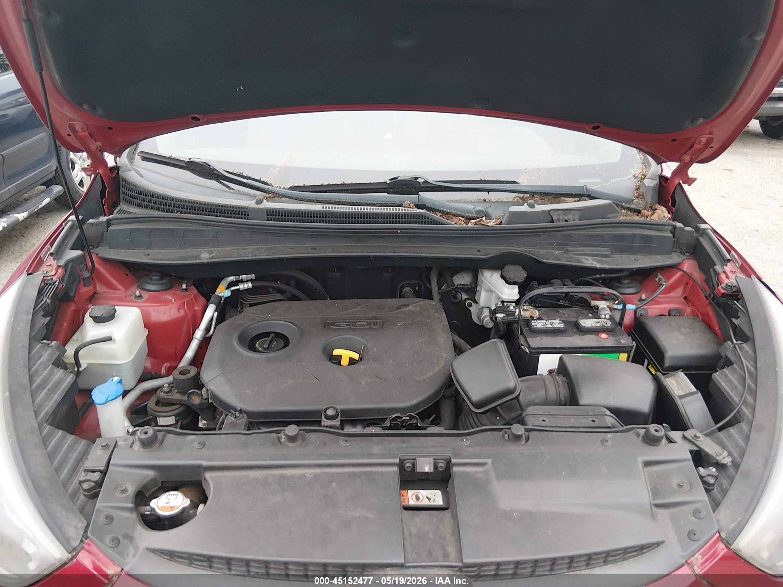 2015 Hyundai Tucson Gls Red vin: KM8JTCAF0FU040768