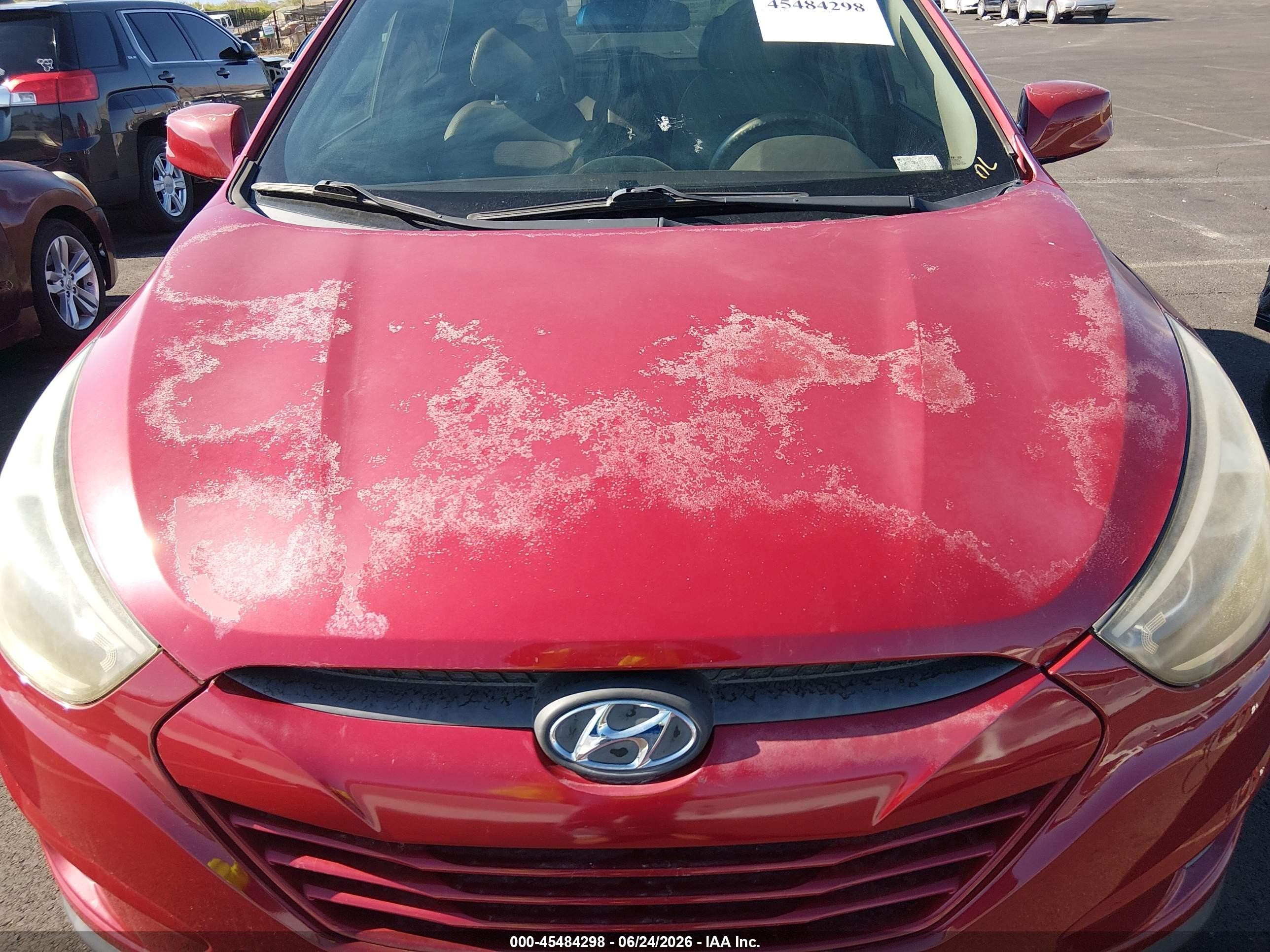 2015 Hyundai Tucson Gls Red vin: KM8JTCAF0FU070014