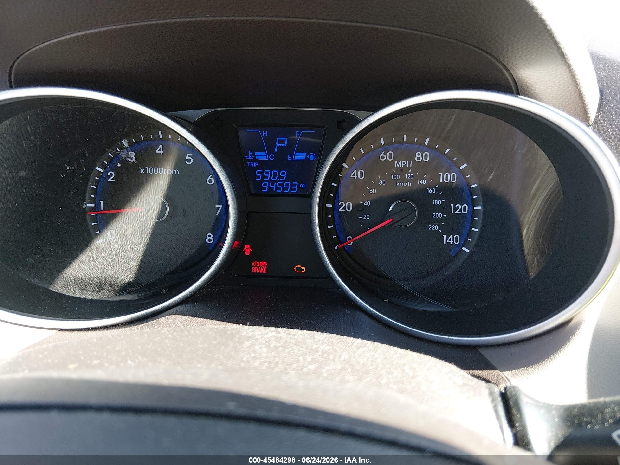 2015 Hyundai Tucson Gls Red vin: KM8JTCAF0FU070014