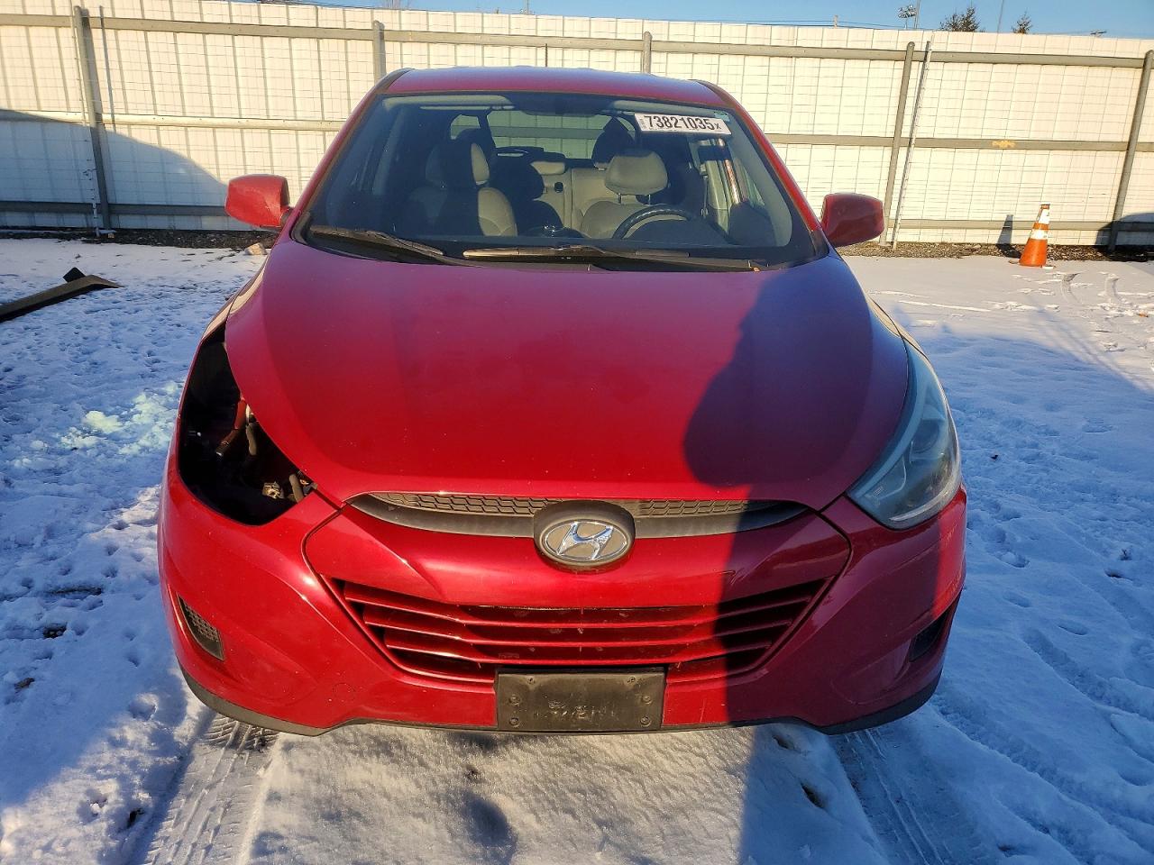 2015 Hyundai Tucson Gls Красный vin: KM8JTCAF0FU072443