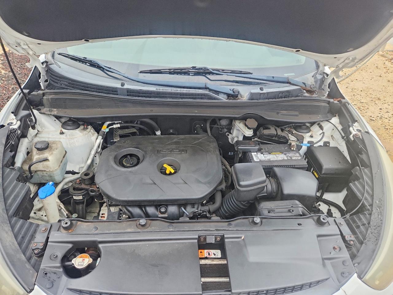 2015 Hyundai Tucson Gls Белый vin: KM8JTCAF0FU075665