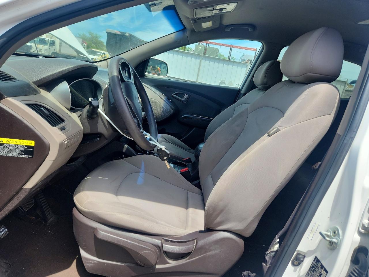 2015 Hyundai Tucson Gls Белый vin: KM8JTCAF0FU075665