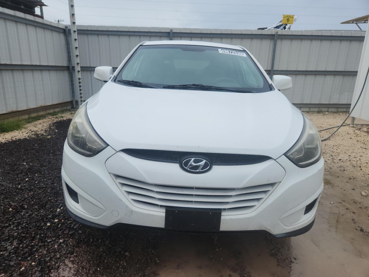 2015 Hyundai Tucson Gls Белый vin: KM8JTCAF0FU075665 Damage: Left Head Lamp, Faded, Acceptable