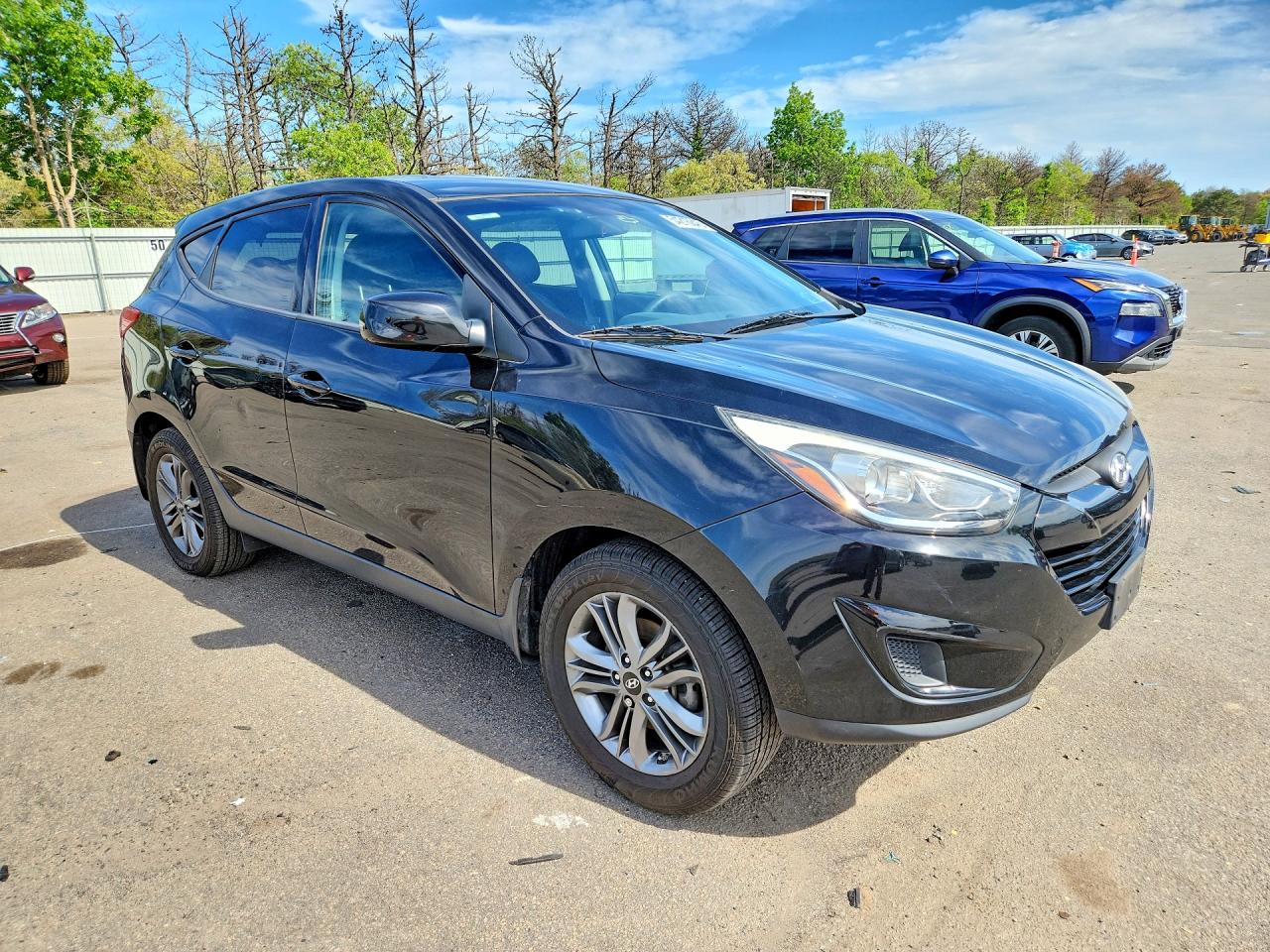 2015 Hyundai Tucson Gls Gray vin: KM8JTCAF0FU091087
