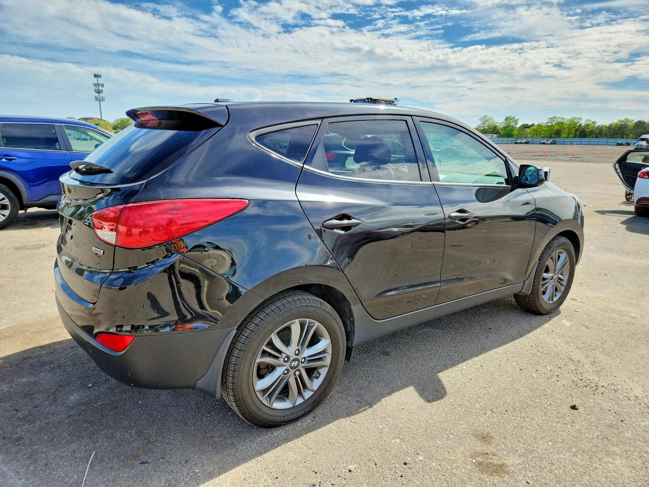 2015 Hyundai Tucson Gls Gray vin: KM8JTCAF0FU091087