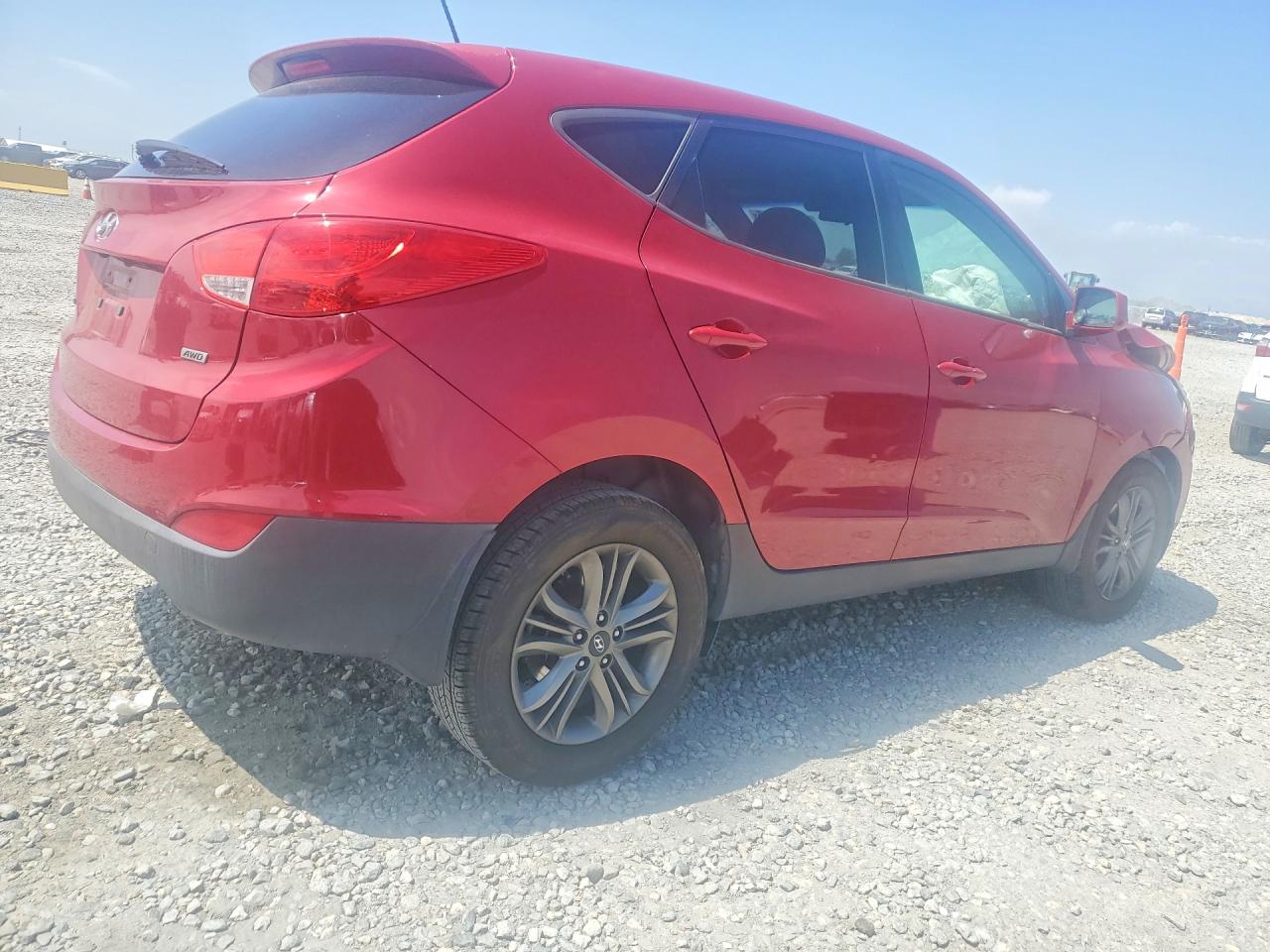 2015 Hyundai Tucson Gls Red vin: KM8JTCAF2FU017749