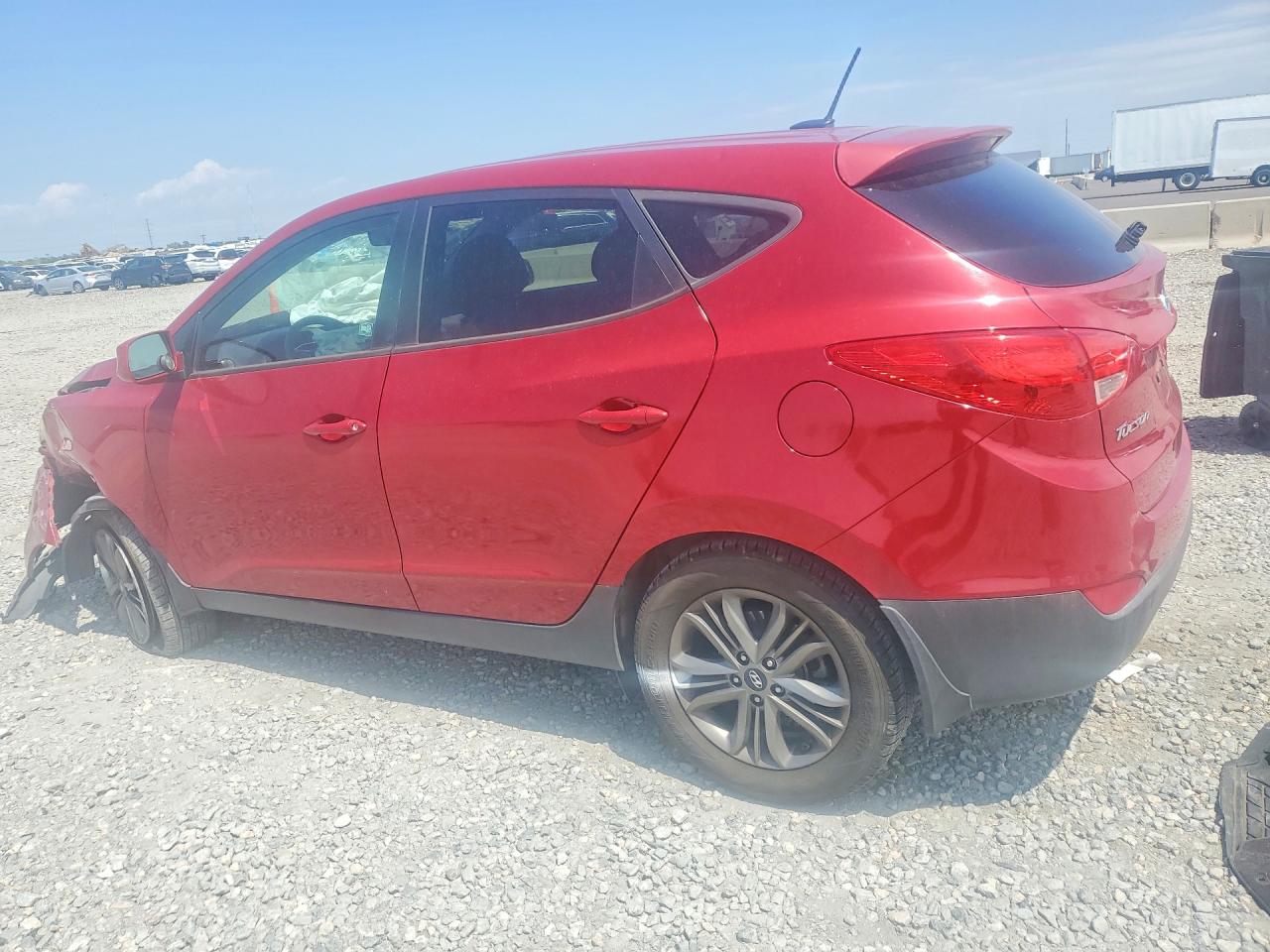 2015 Hyundai Tucson Gls Red vin: KM8JTCAF2FU017749