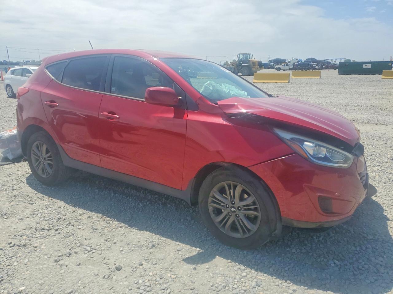 2015 Hyundai Tucson Gls Red vin: KM8JTCAF2FU017749