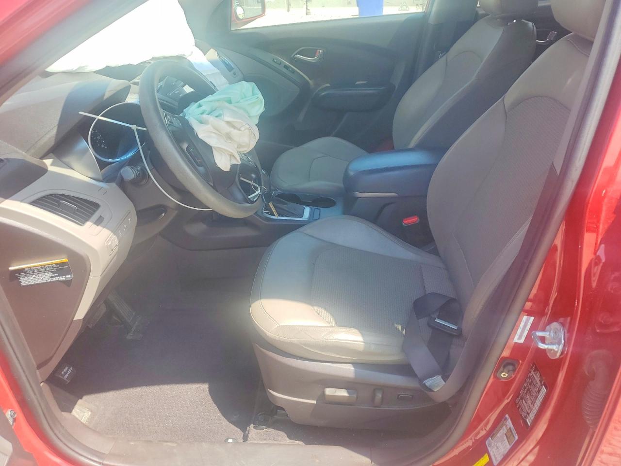 2015 Hyundai Tucson Gls Red vin: KM8JTCAF2FU017749