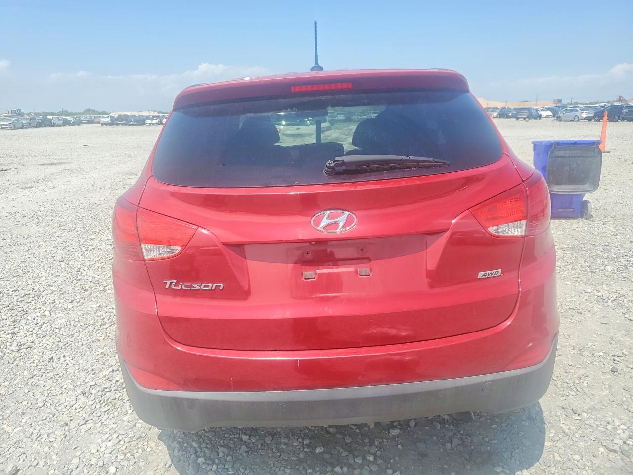 2015 Hyundai Tucson Gls Red vin: KM8JTCAF2FU017749