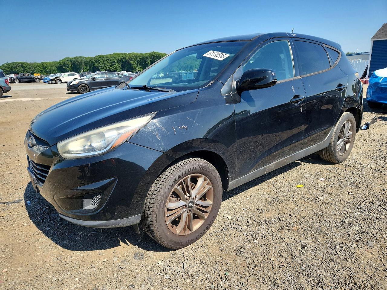 2015 Hyundai Tucson Gls Black vin: KM8JTCAF2FU078602