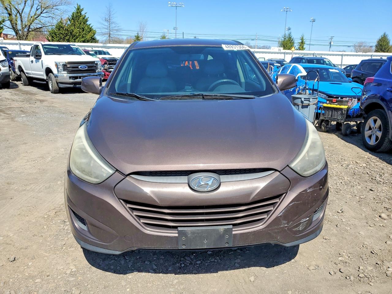 2015 Hyundai Tucson Gls Brown vin: KM8JTCAF2FU959803