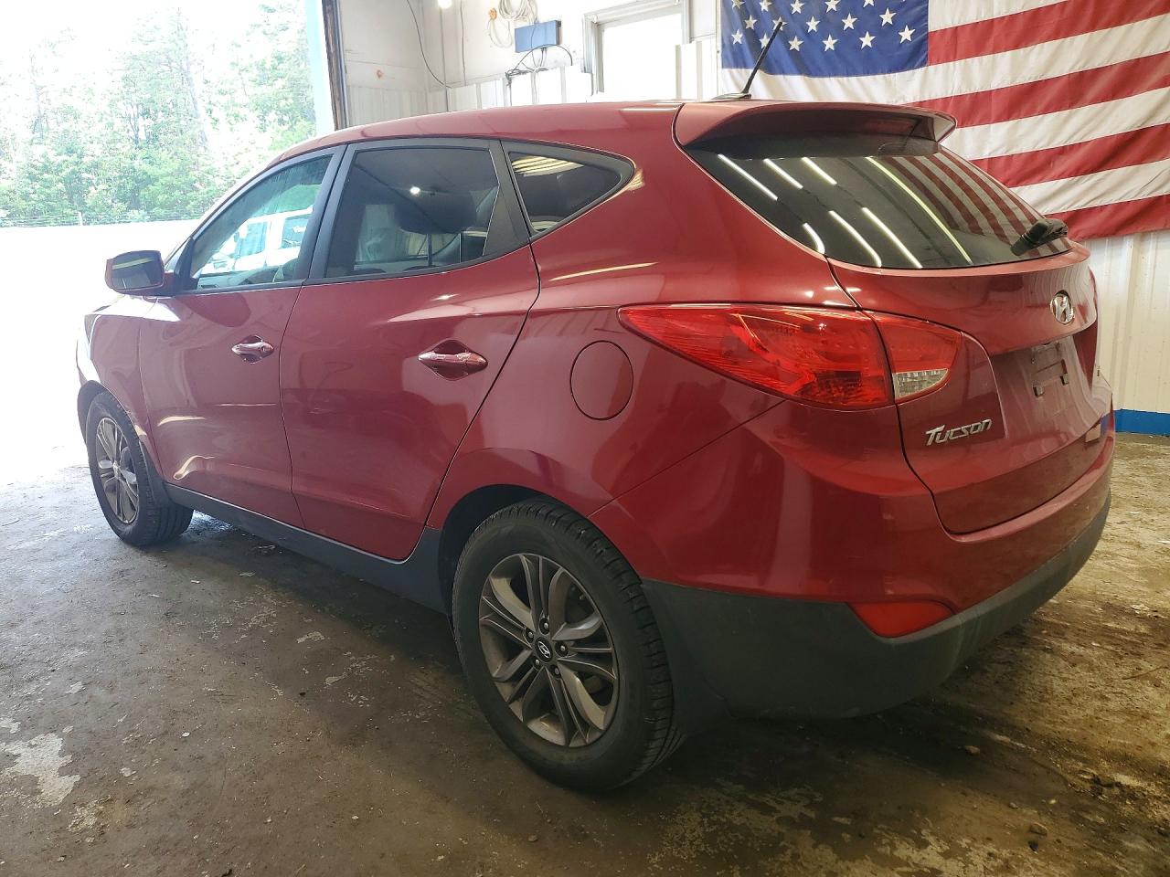 2015 Hyundai Tucson Gls Red vin: KM8JTCAF2FU992297