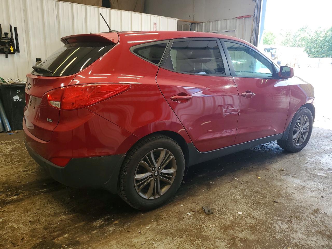 2015 Hyundai Tucson Gls Red vin: KM8JTCAF2FU992297