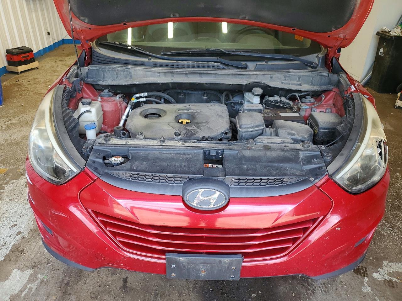 2015 Hyundai Tucson Gls Red vin: KM8JTCAF2FU992297