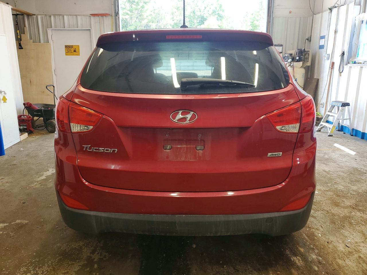 2015 Hyundai Tucson Gls Red vin: KM8JTCAF2FU992297