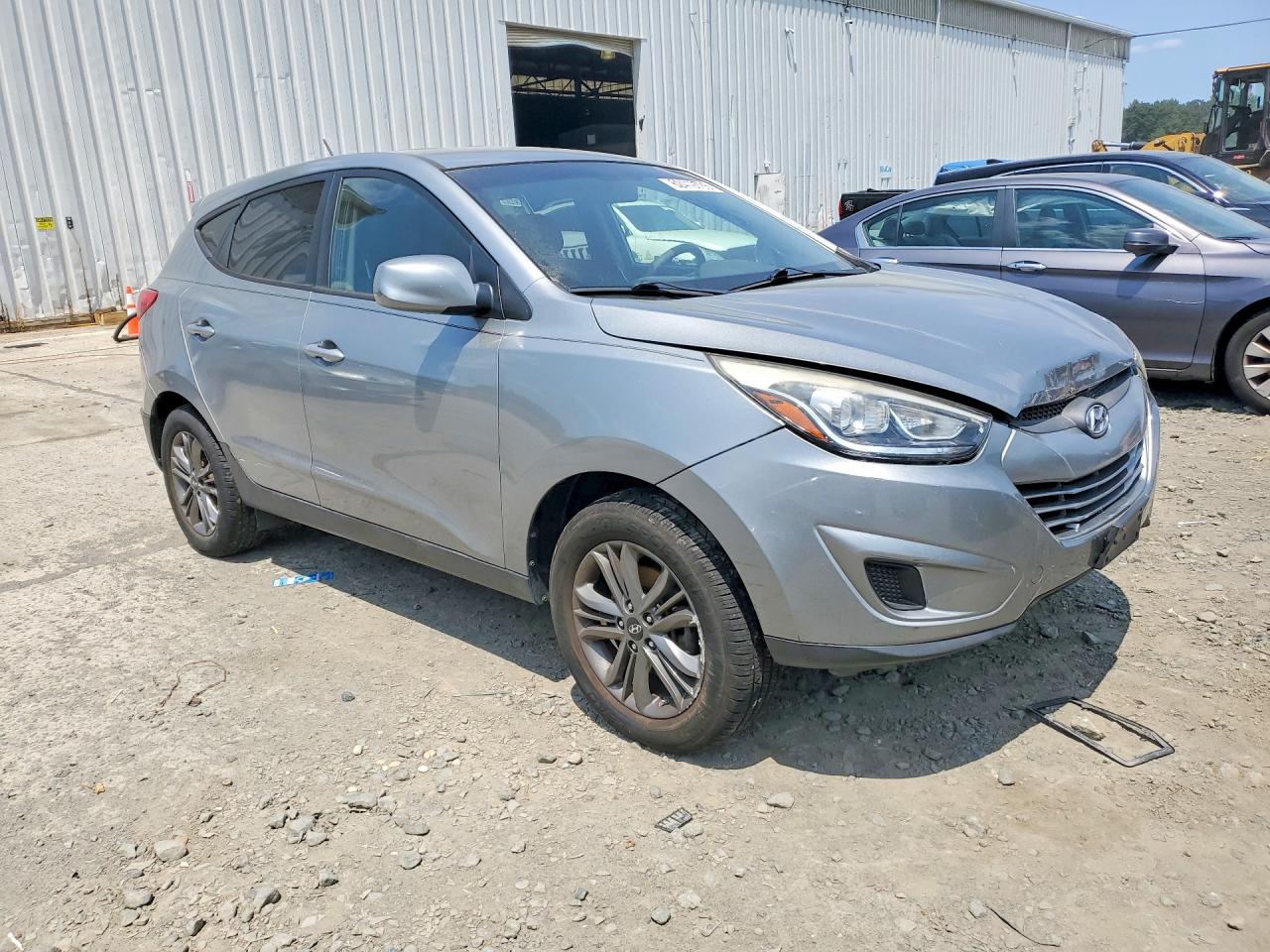 2014 Hyundai Tucson Gls Silver vin: KM8JTCAF3EU857845