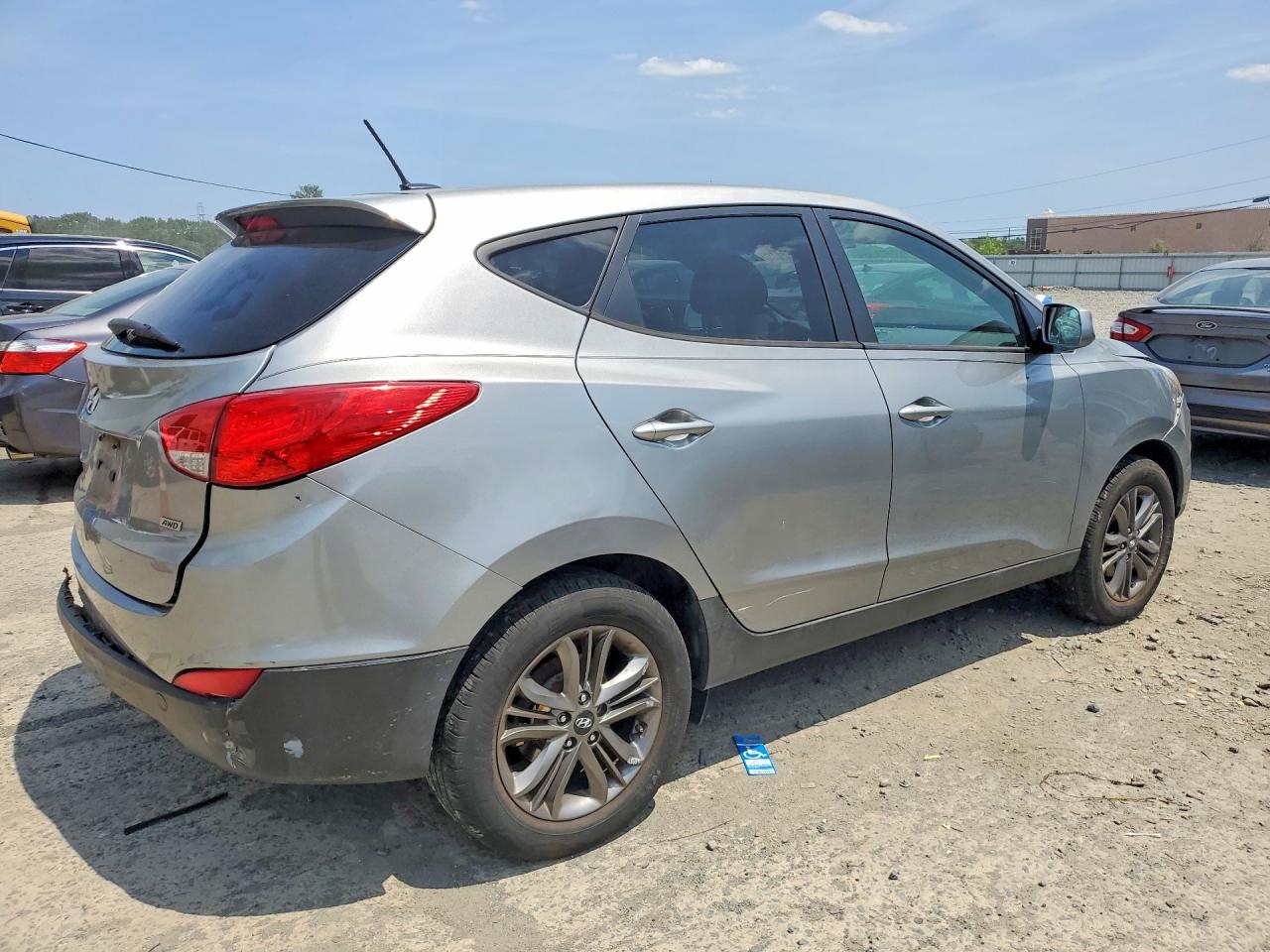2014 Hyundai Tucson Gls Silver vin: KM8JTCAF3EU857845