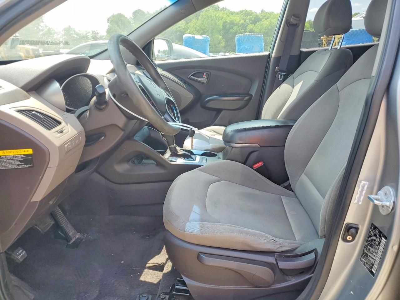 2014 Hyundai Tucson Gls Silver vin: KM8JTCAF3EU857845