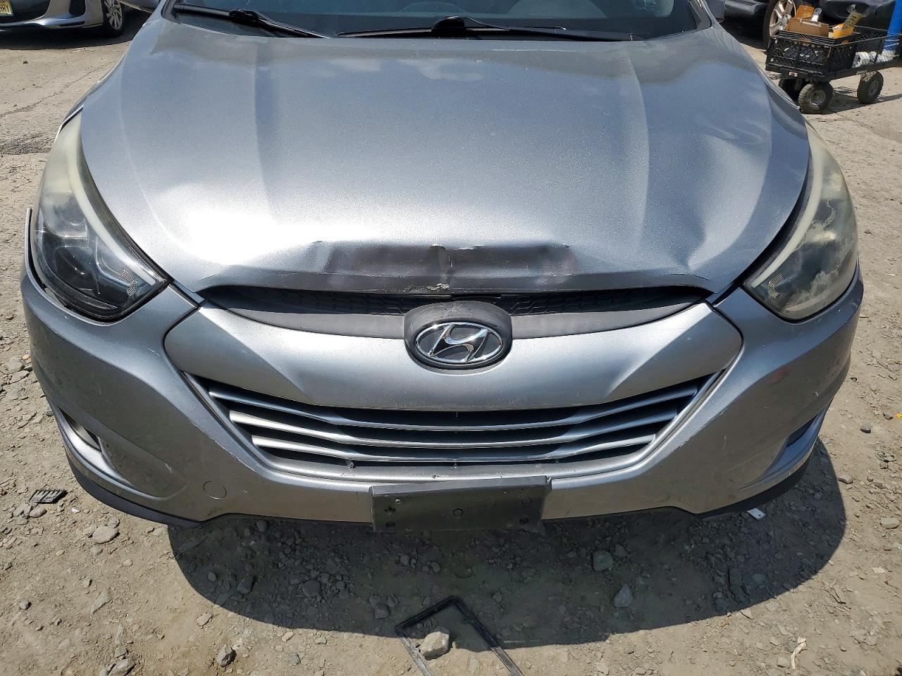2014 Hyundai Tucson Gls Silver vin: KM8JTCAF3EU857845
