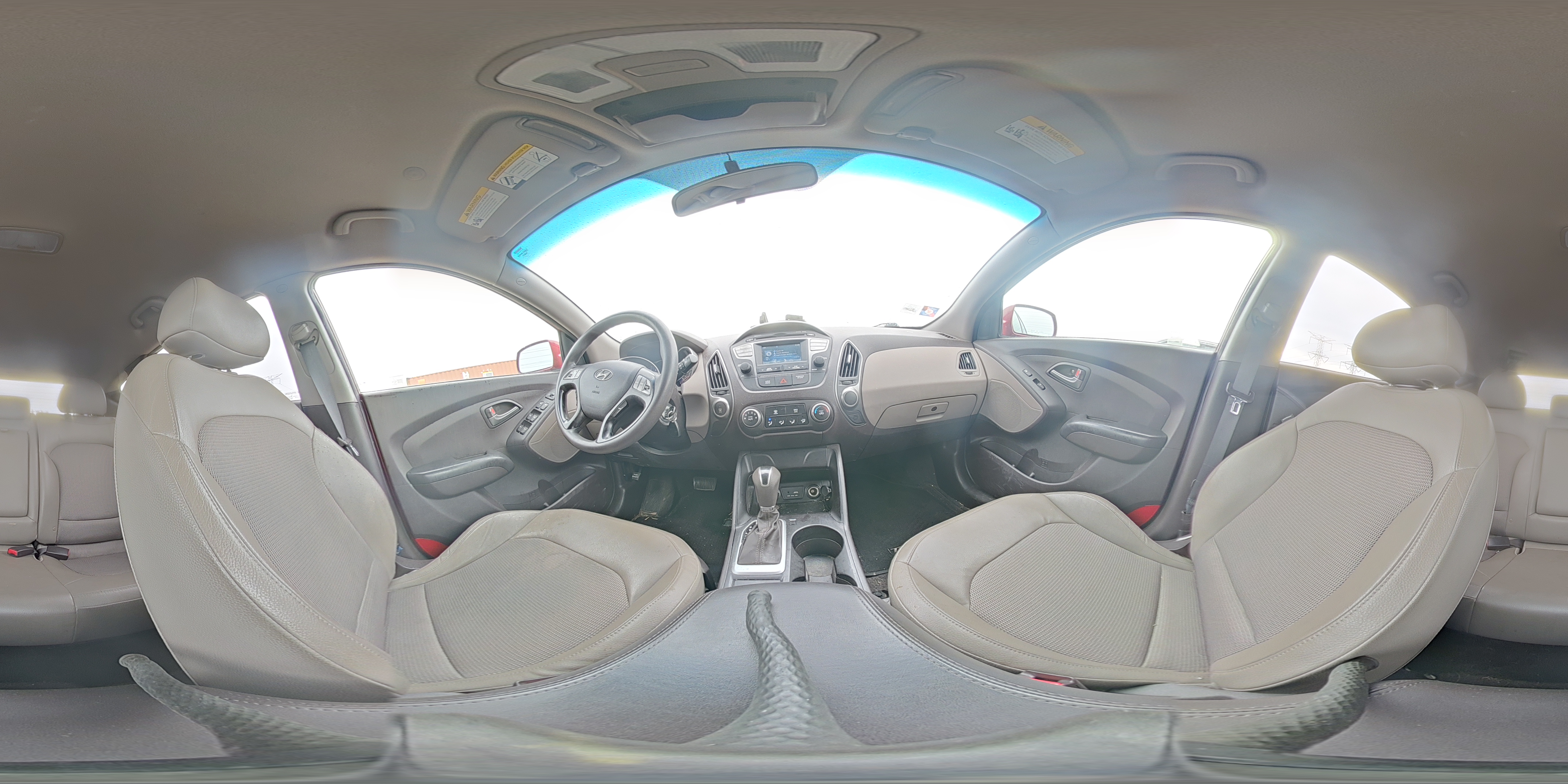 2015 Hyundai Tucson Gls Red vin: KM8JTCAF3FU022426