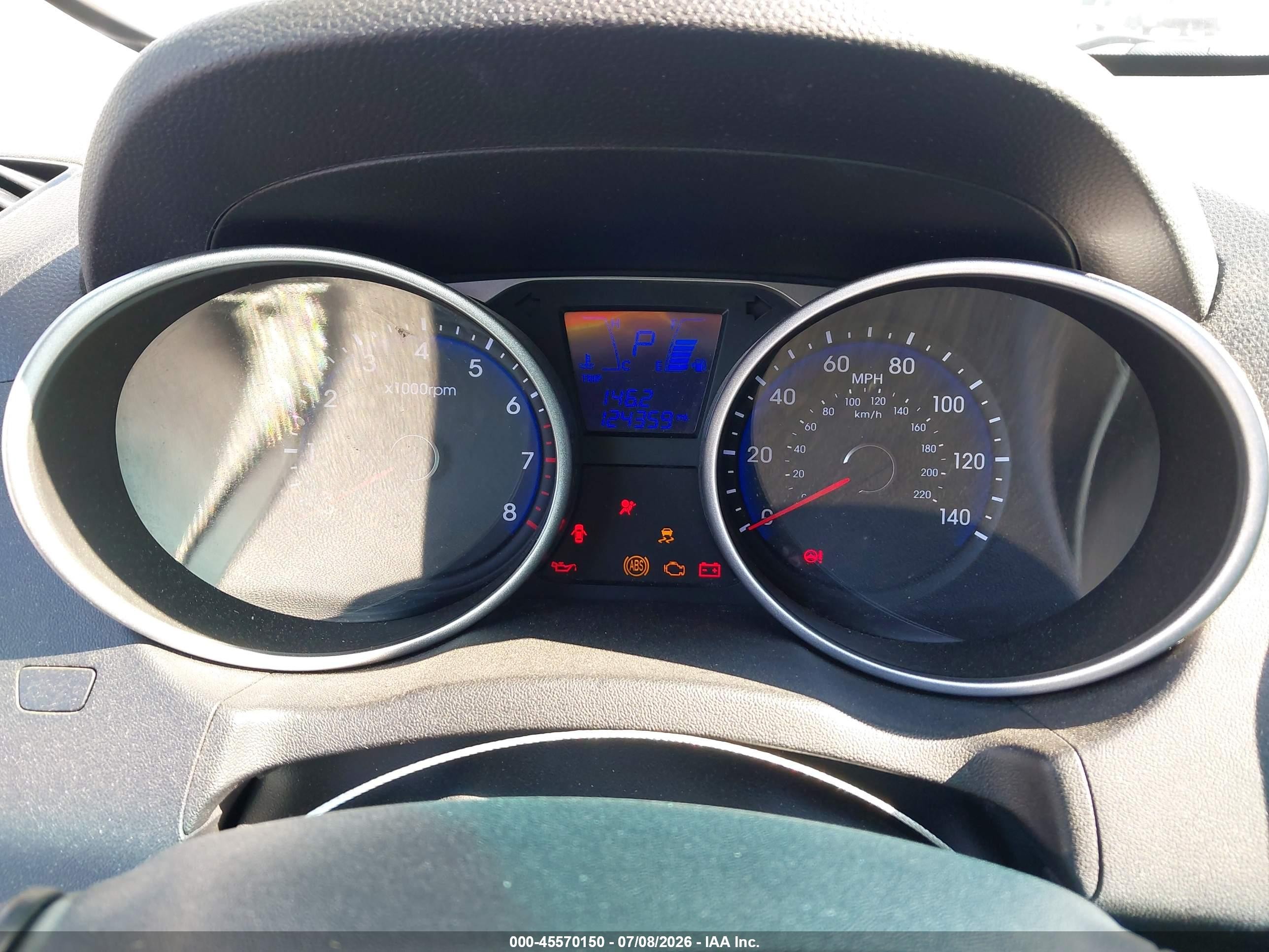 2015 Hyundai Tucson Gls Серебряный vin: KM8JTCAF3FU036620