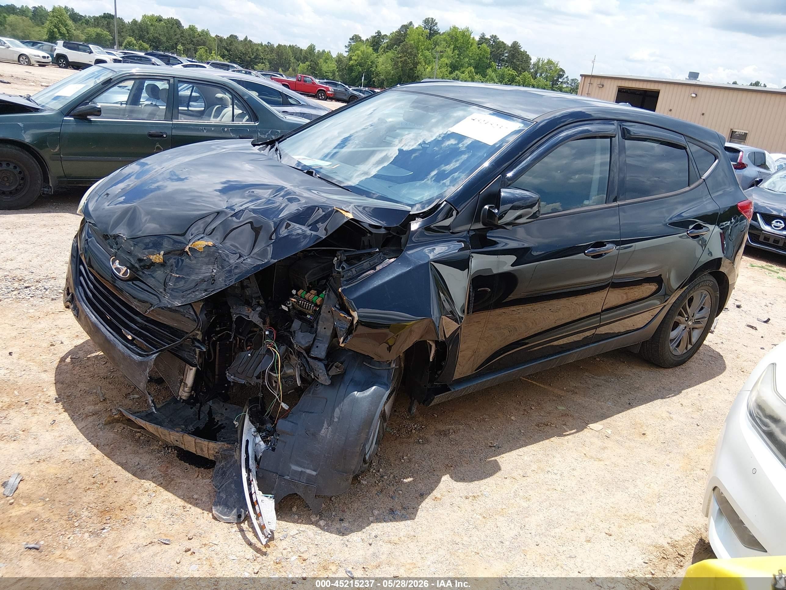 2015 Hyundai Tucson Gls Black vin: KM8JTCAF3FU062747