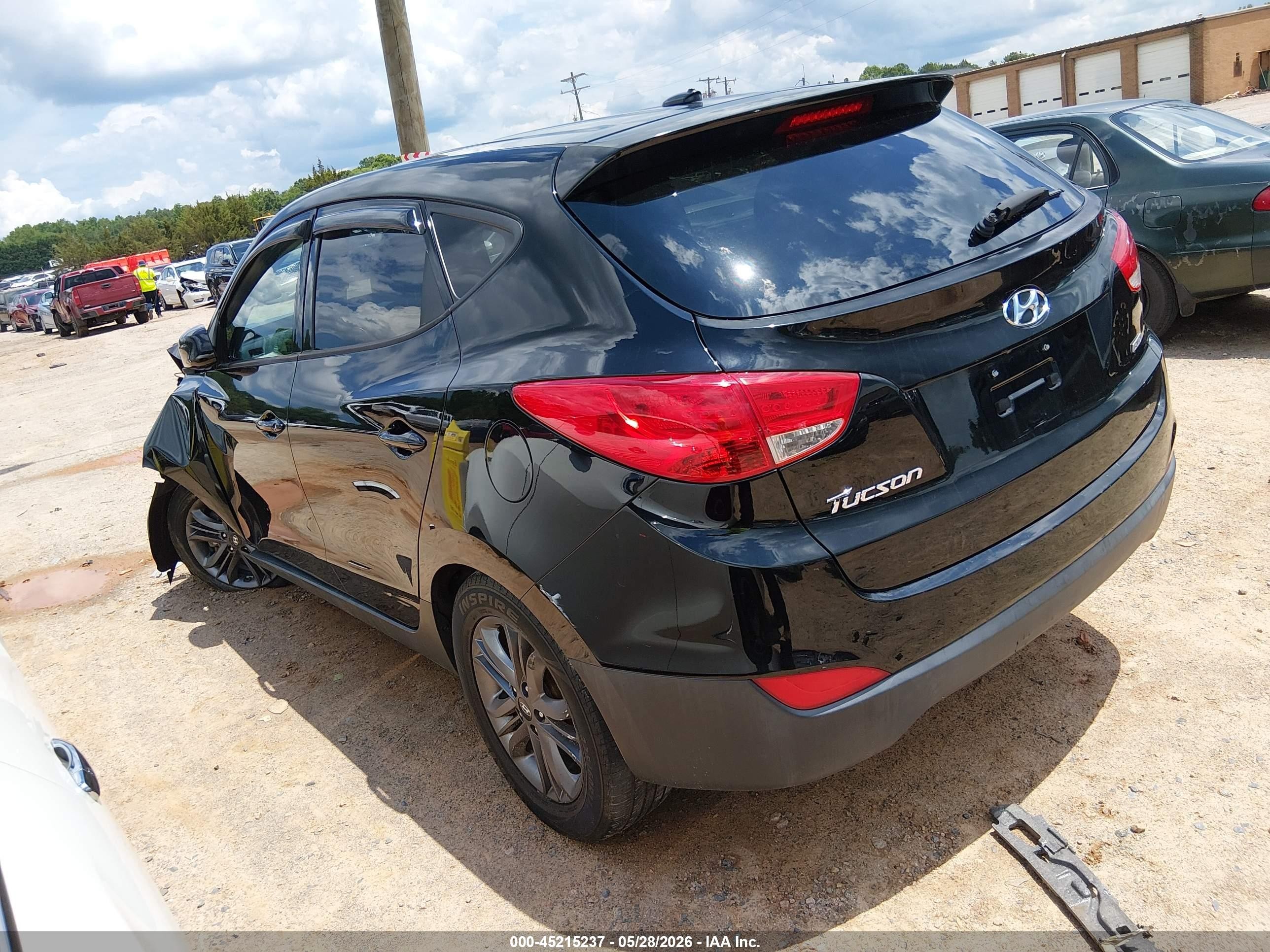 2015 Hyundai Tucson Gls Black vin: KM8JTCAF3FU062747