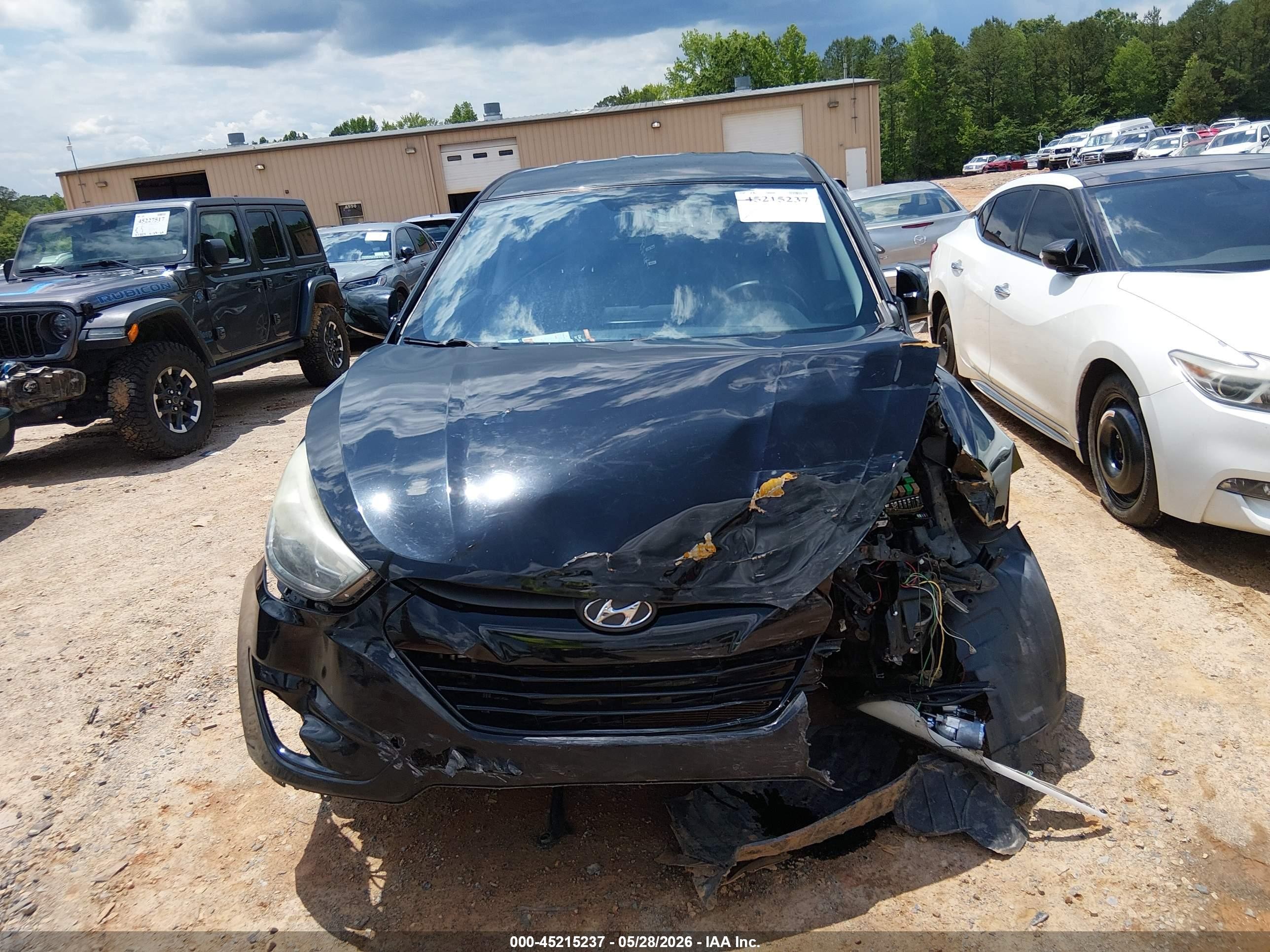 2015 Hyundai Tucson Gls Black vin: KM8JTCAF3FU062747