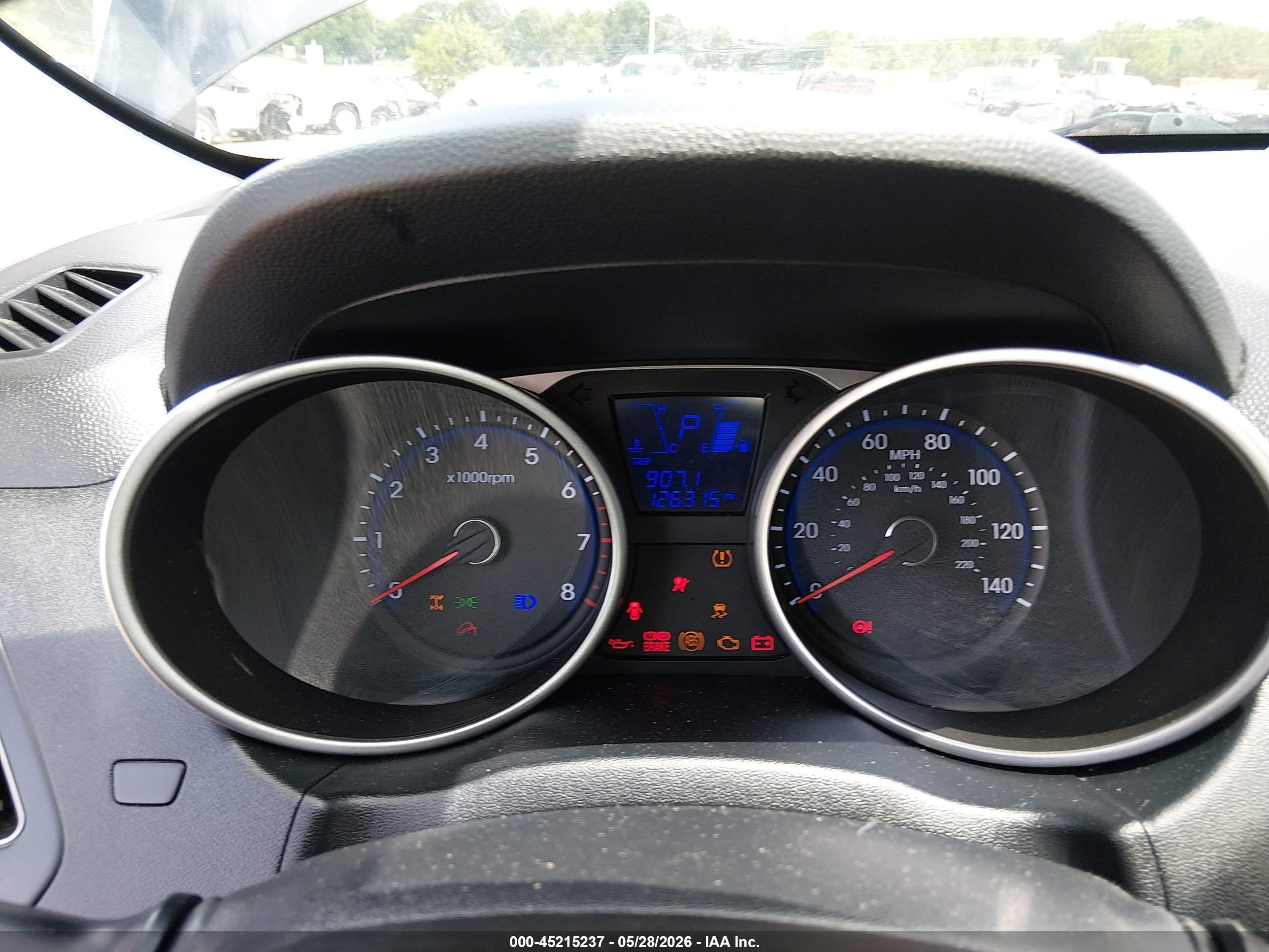 2015 Hyundai Tucson Gls Black vin: KM8JTCAF3FU062747