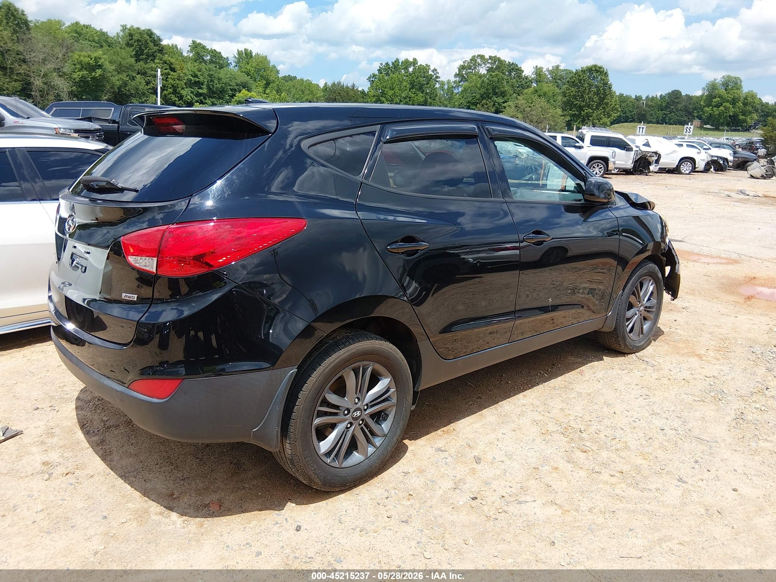 2015 Hyundai Tucson Gls Black vin: KM8JTCAF3FU062747