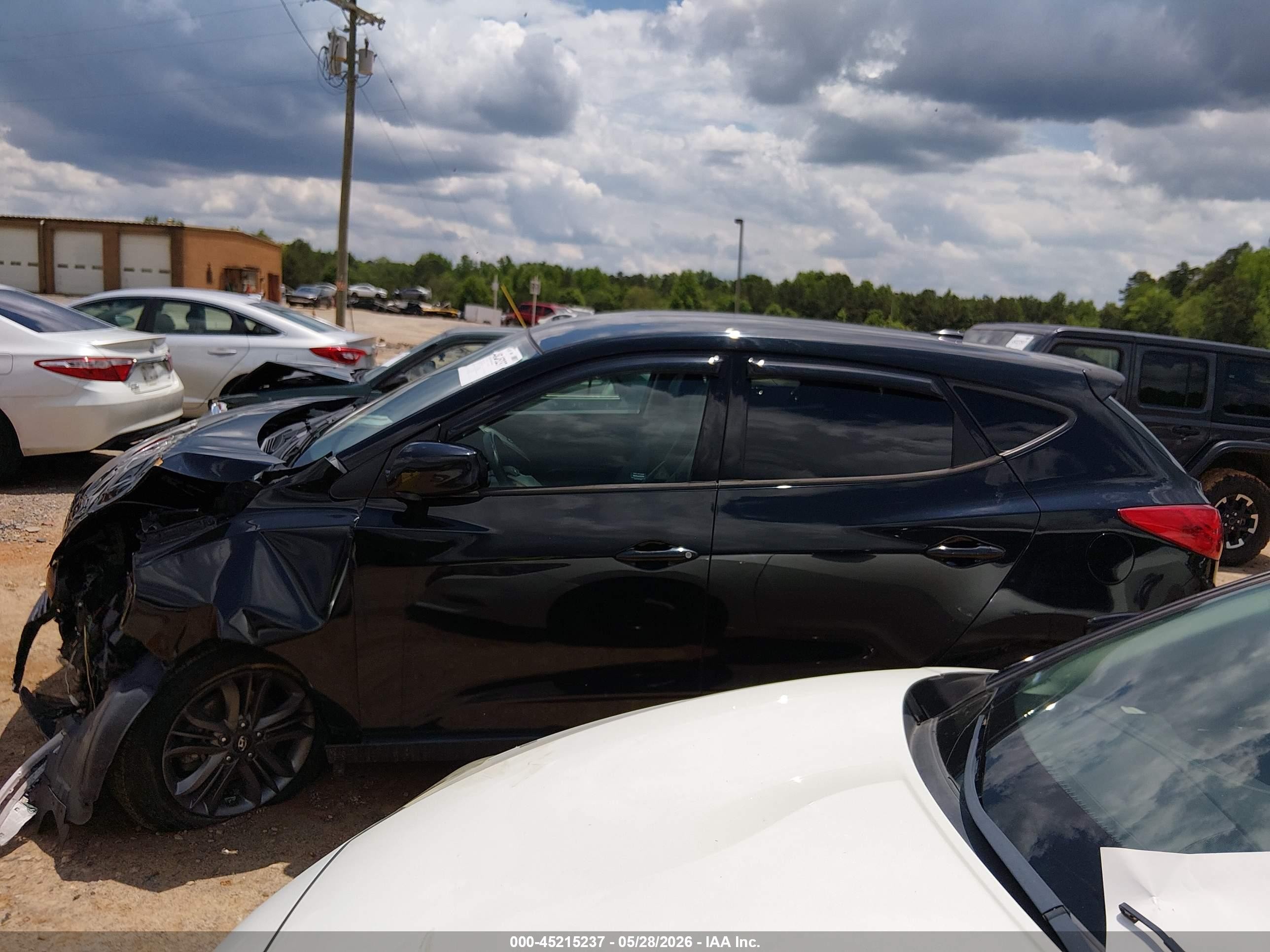 2015 Hyundai Tucson Gls Black vin: KM8JTCAF3FU062747