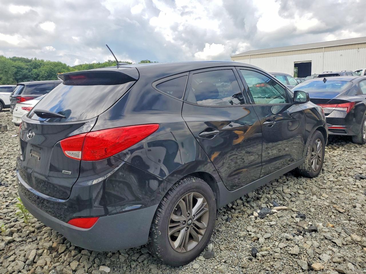 2015 Hyun Tucson Gls Black vin: KM8JTCAF3FU976626