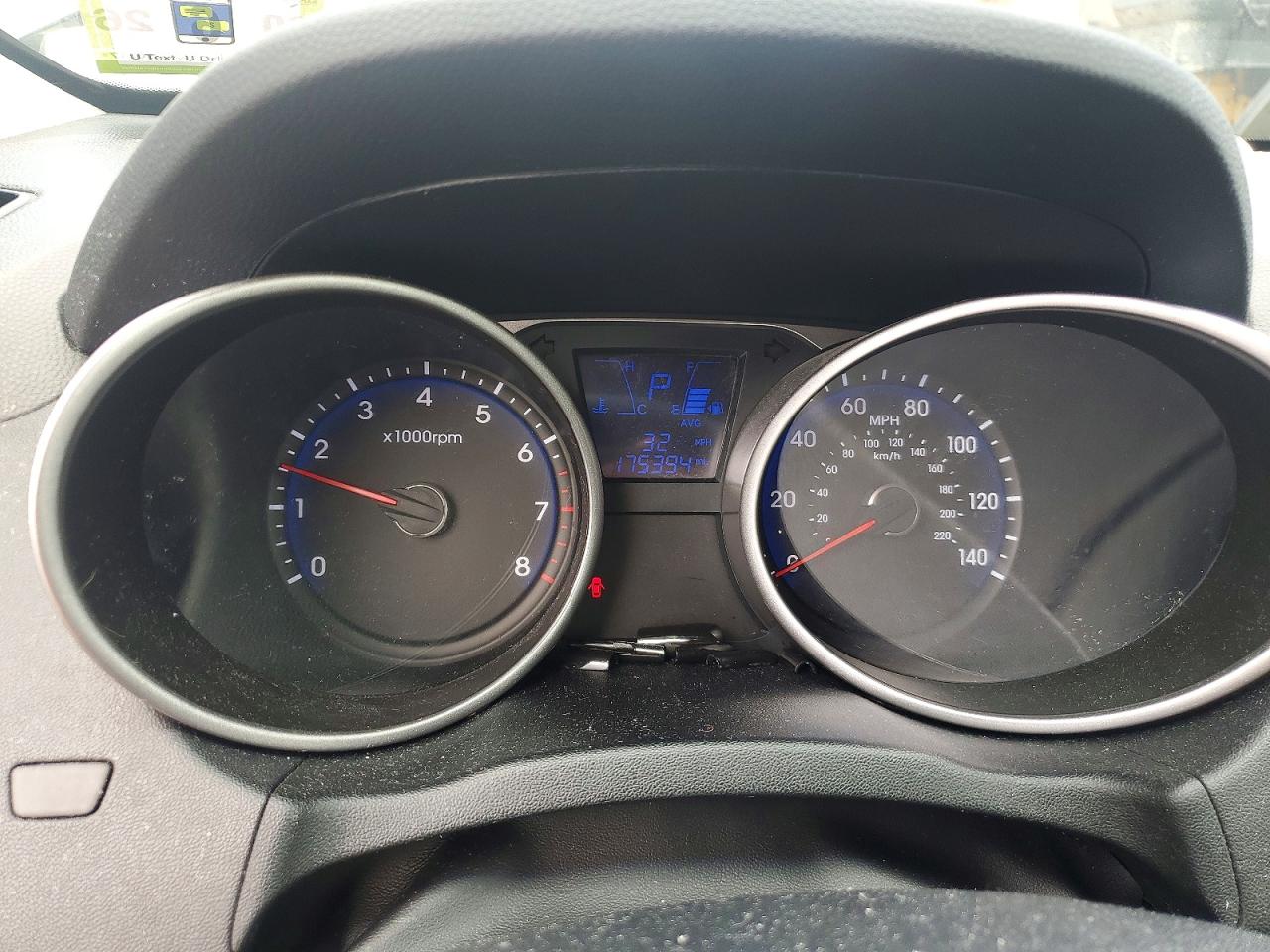 2015 Hyun Tucson Gls Black vin: KM8JTCAF3FU976626