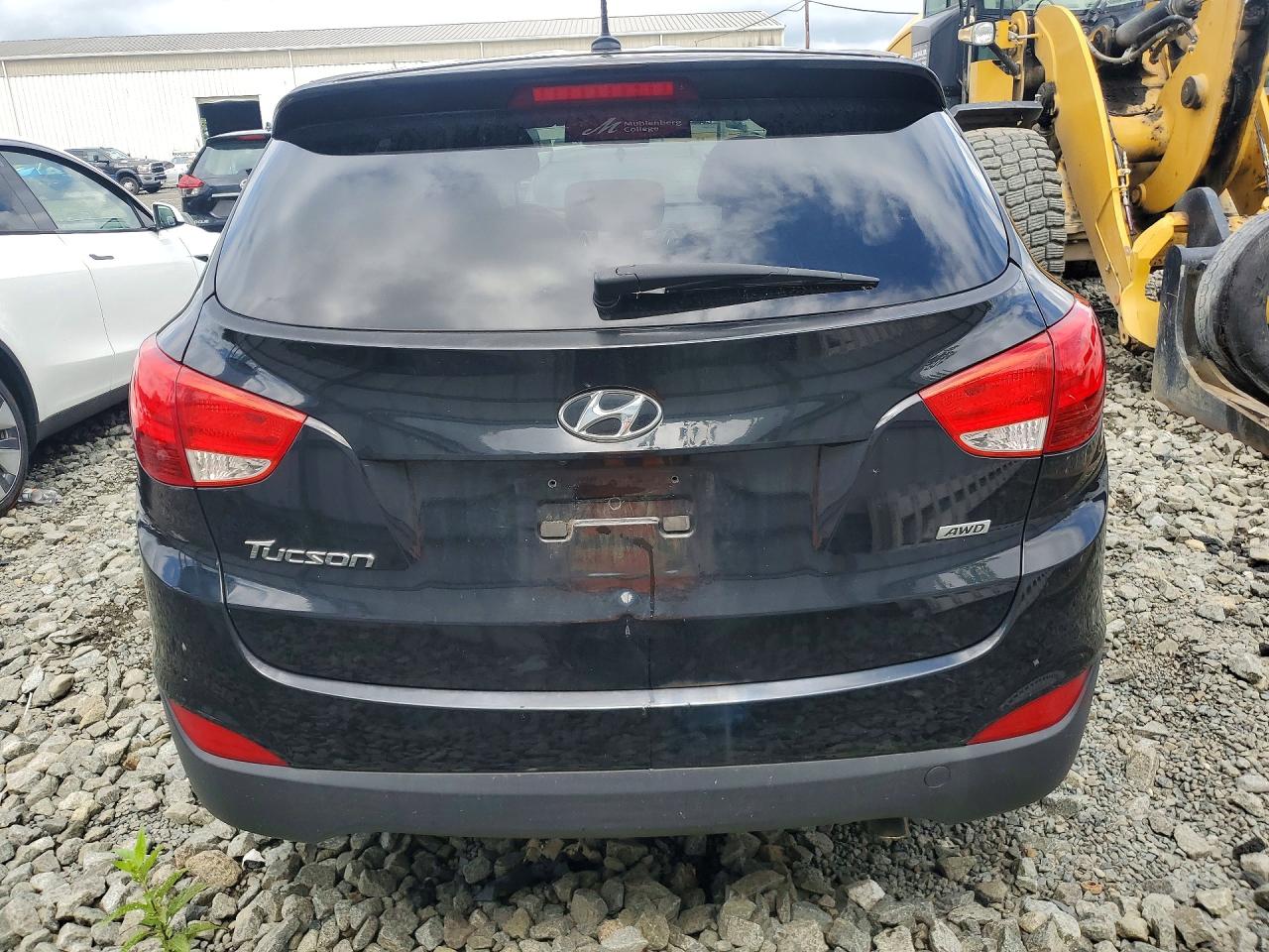 2015 Hyun Tucson Gls Black vin: KM8JTCAF3FU976626