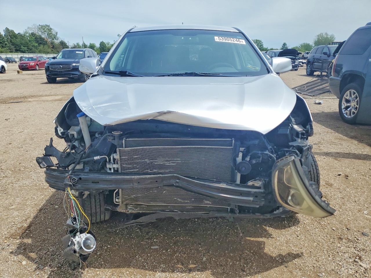 2015 Hyundai Tucson Gls Silver vin: KM8JTCAF3FU986024