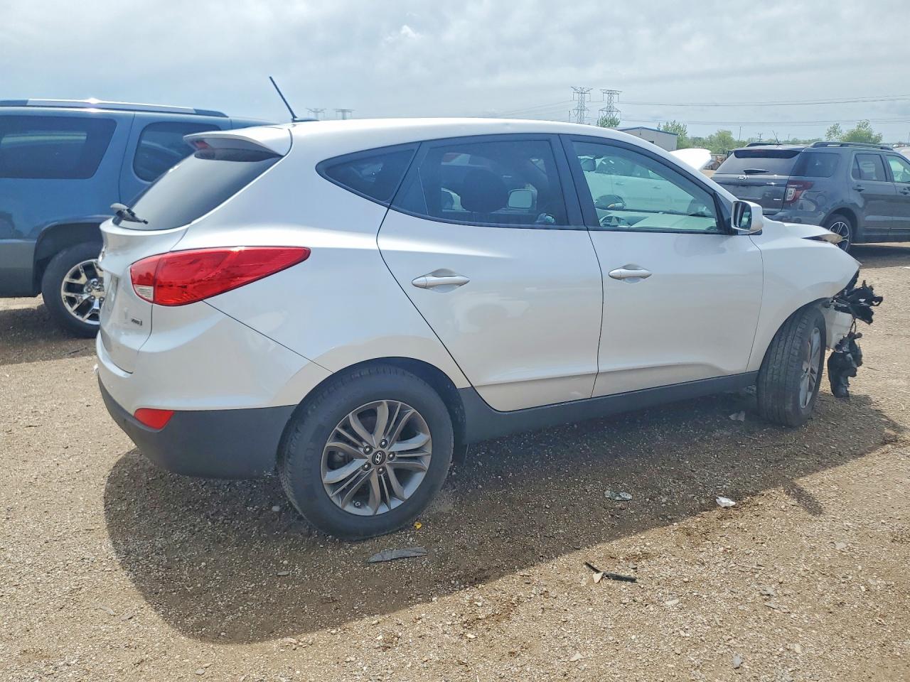 2015 Hyundai Tucson Gls Silver vin: KM8JTCAF3FU986024