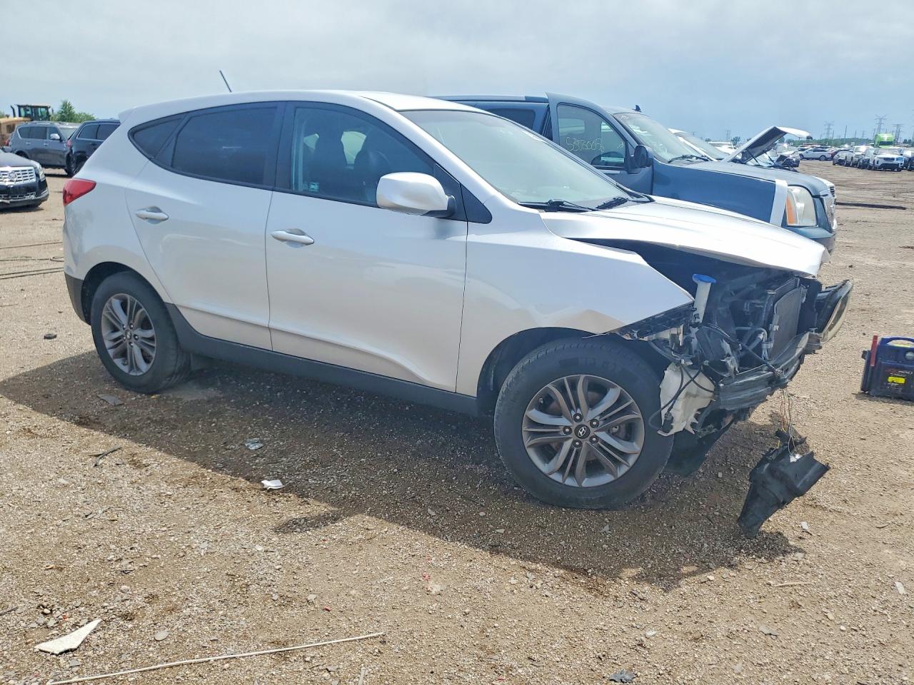 2015 Hyundai Tucson Gls Silver vin: KM8JTCAF3FU986024