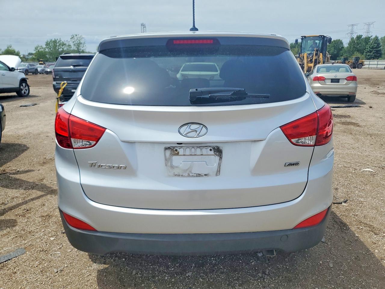 2015 Hyundai Tucson Gls Silver vin: KM8JTCAF3FU986024