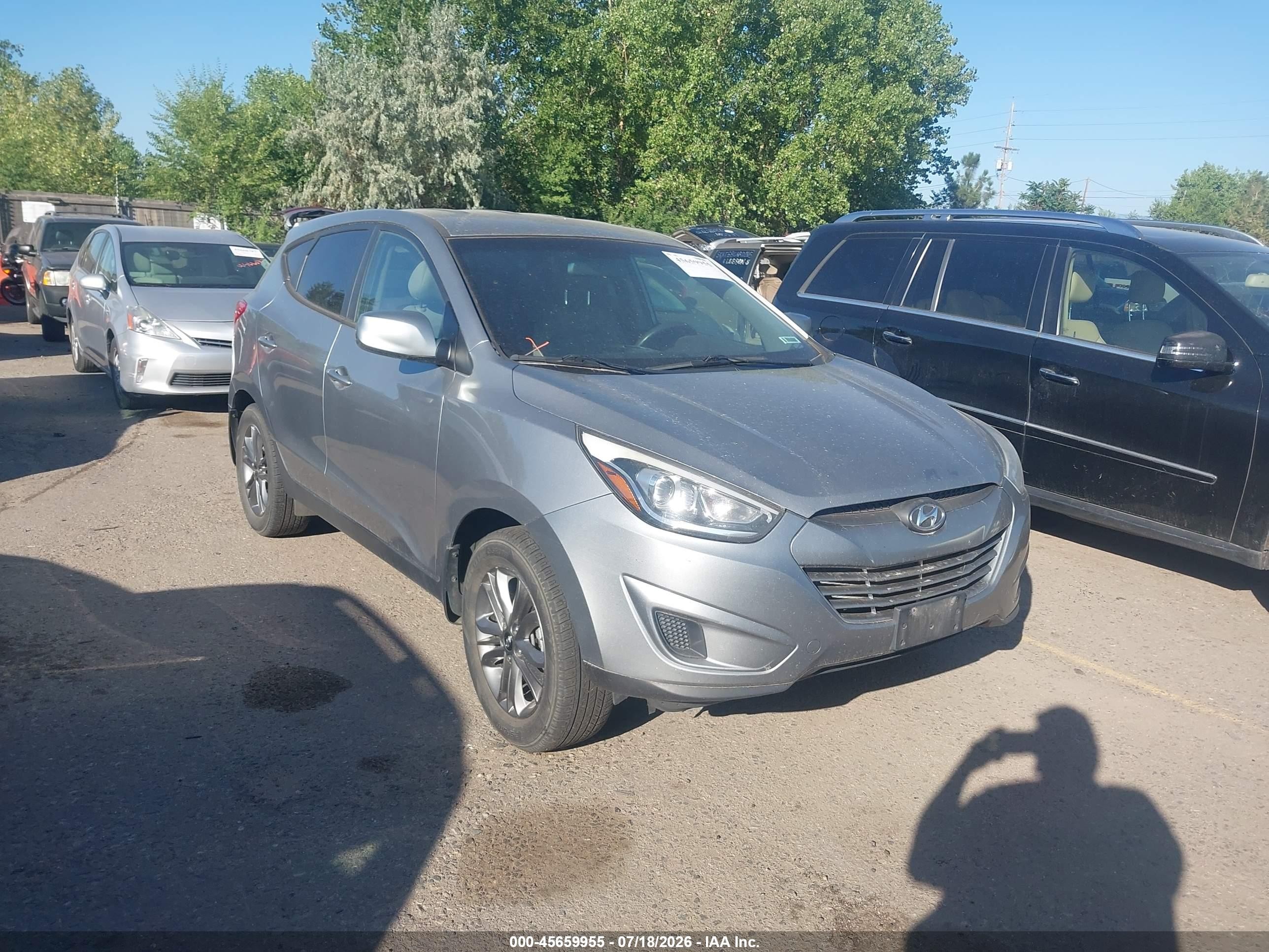 2015 Hyundai Tucson Gls Silver vin: KM8JTCAF4FU033578
